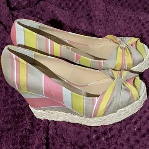 Nordstrom Report Brand 7.5 Mutli-Color Wedges